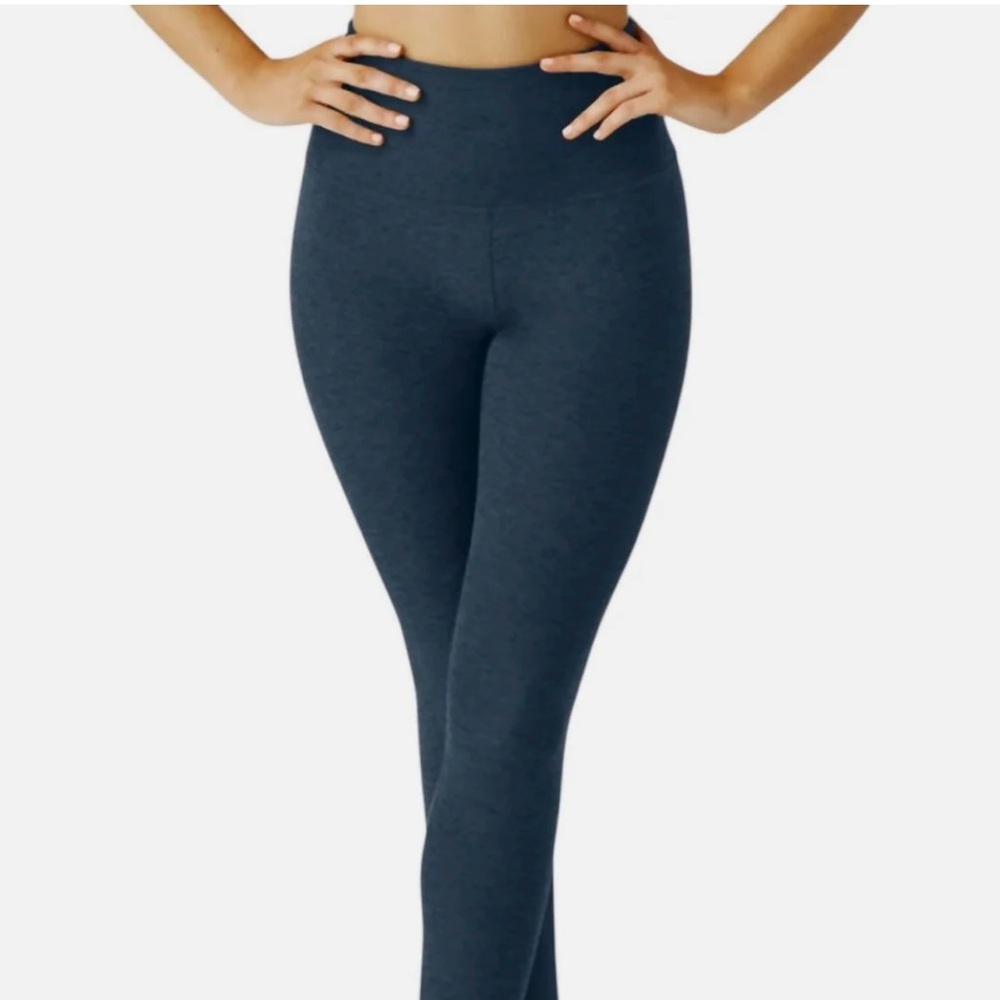 Beyond Yoga Blue High-Waisted Leggings